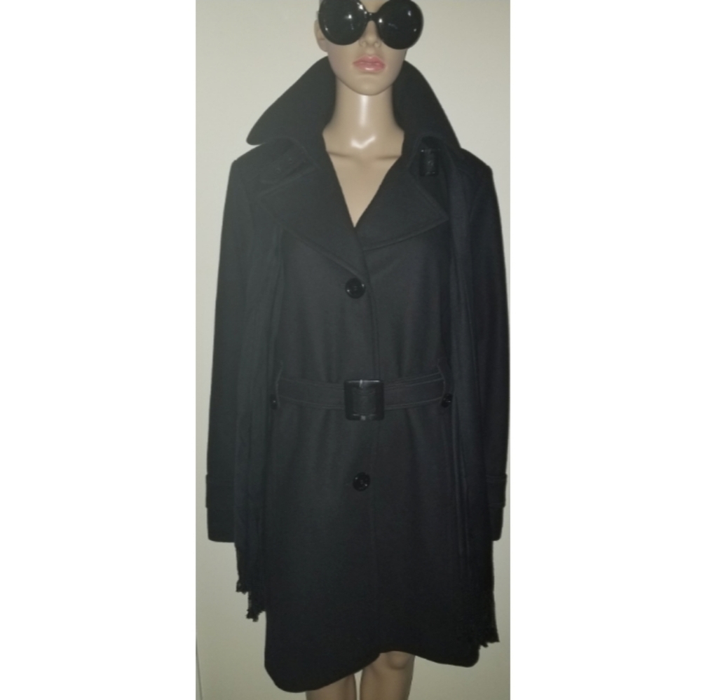 Giacca Brand Women's Black Peacoat XL